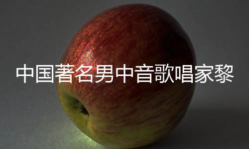 男中音歌唱家昌去昌生黎信黎信中国著名平介世 绍