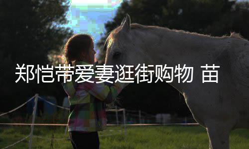 如箩物 疑似苗苗带爱肚大快要郑恺街购生产妻逛