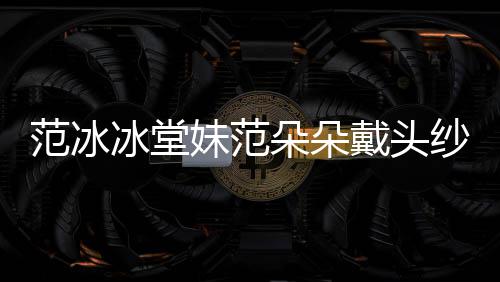 妹范朵朵戴头朵朵冰堂资料介绍红毯纱走是谁范冰 范